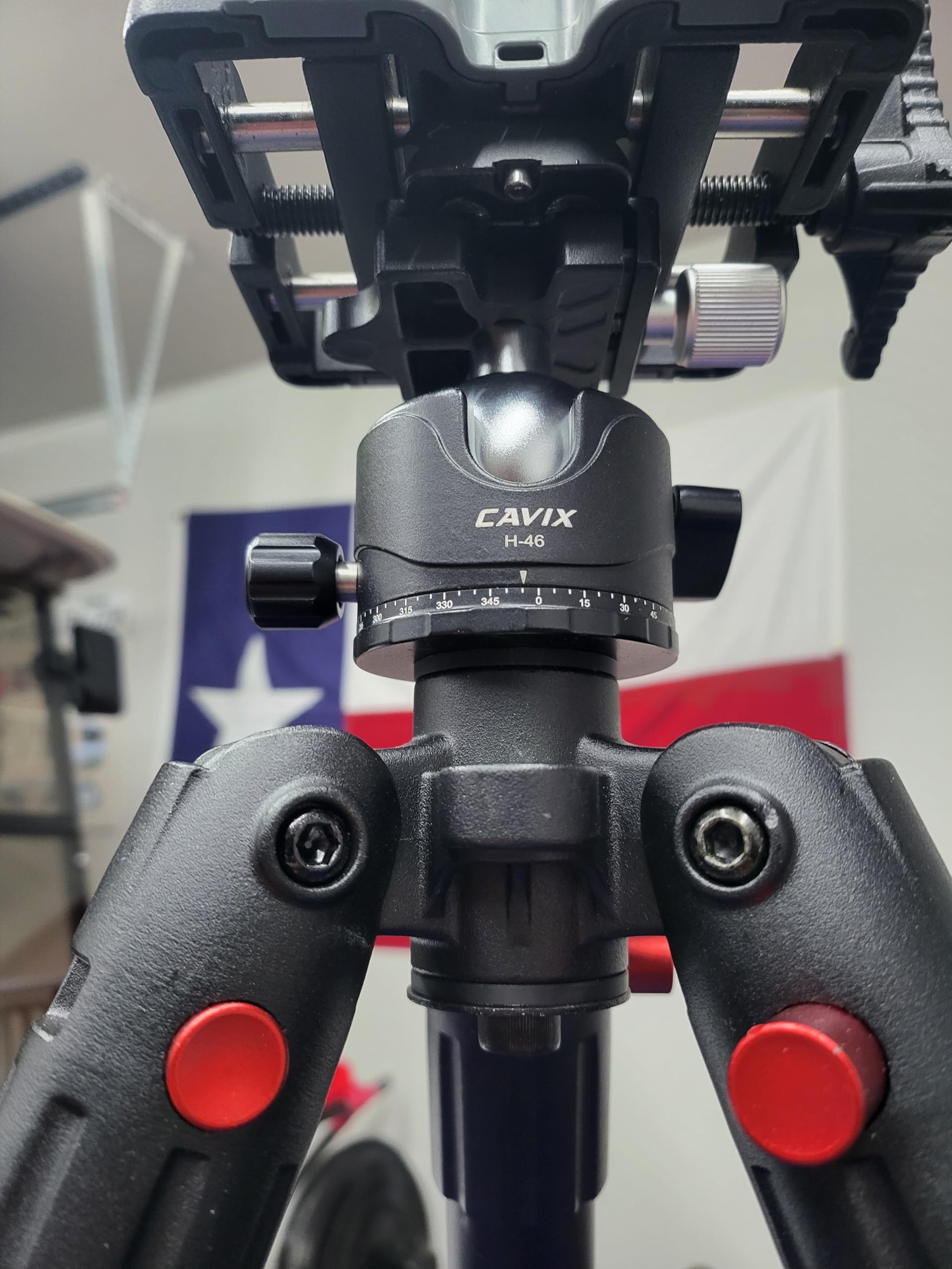 Bog Death Grip Tripod Conversion Ball Head Adapter Kit W/Arca Adapter - 3/8 Inch