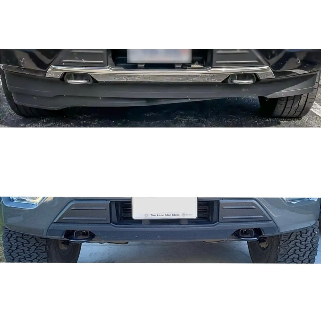 Air Dam Wiring Harness Cover Caps, Black, Front Bumper Accessory Made for Ford F150 2021-2025