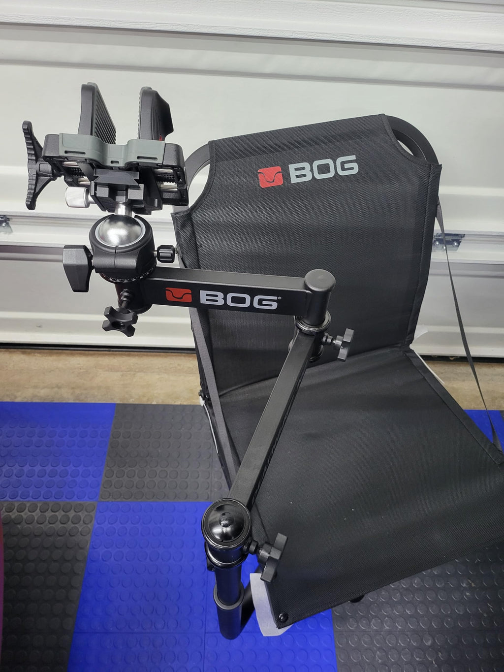 Ball Head Conversion for BOG DeathGrip 360 Chair, ARCA Compatible, w/Deathgrip arca Adapter Plate