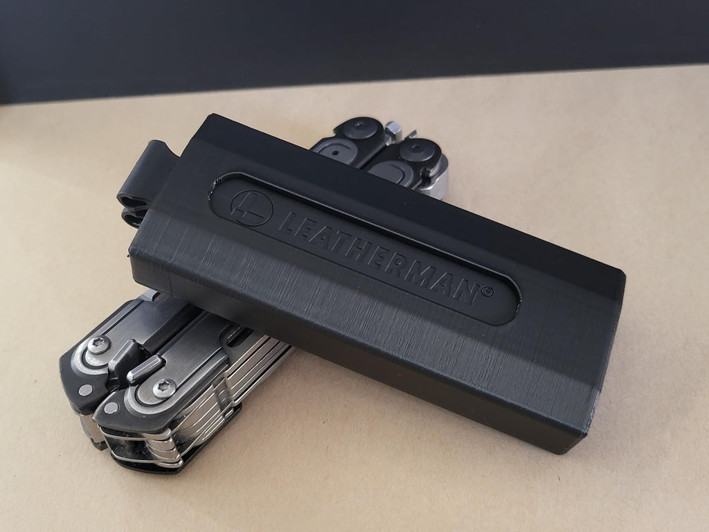 Black PETG Tool Kit Sheath Made for Leatherman Multi Tool Bit Organizer Holder Case