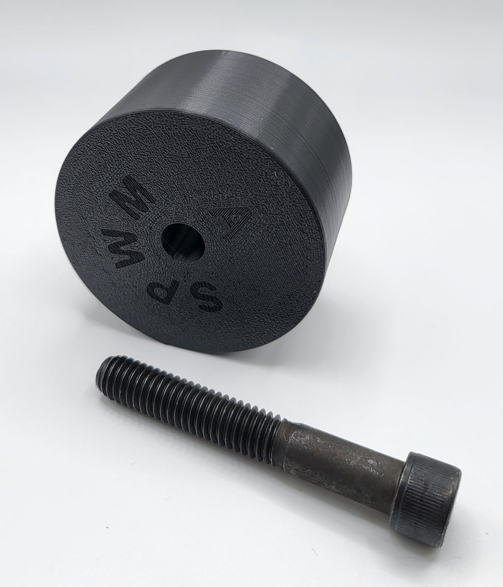 SPWM Ball Head Conversion Adapter for BOG Adrenaline Tripod, Black PETG, Custom Mounting Solution with Threaded Bolt, Photography and Hunting Equipment