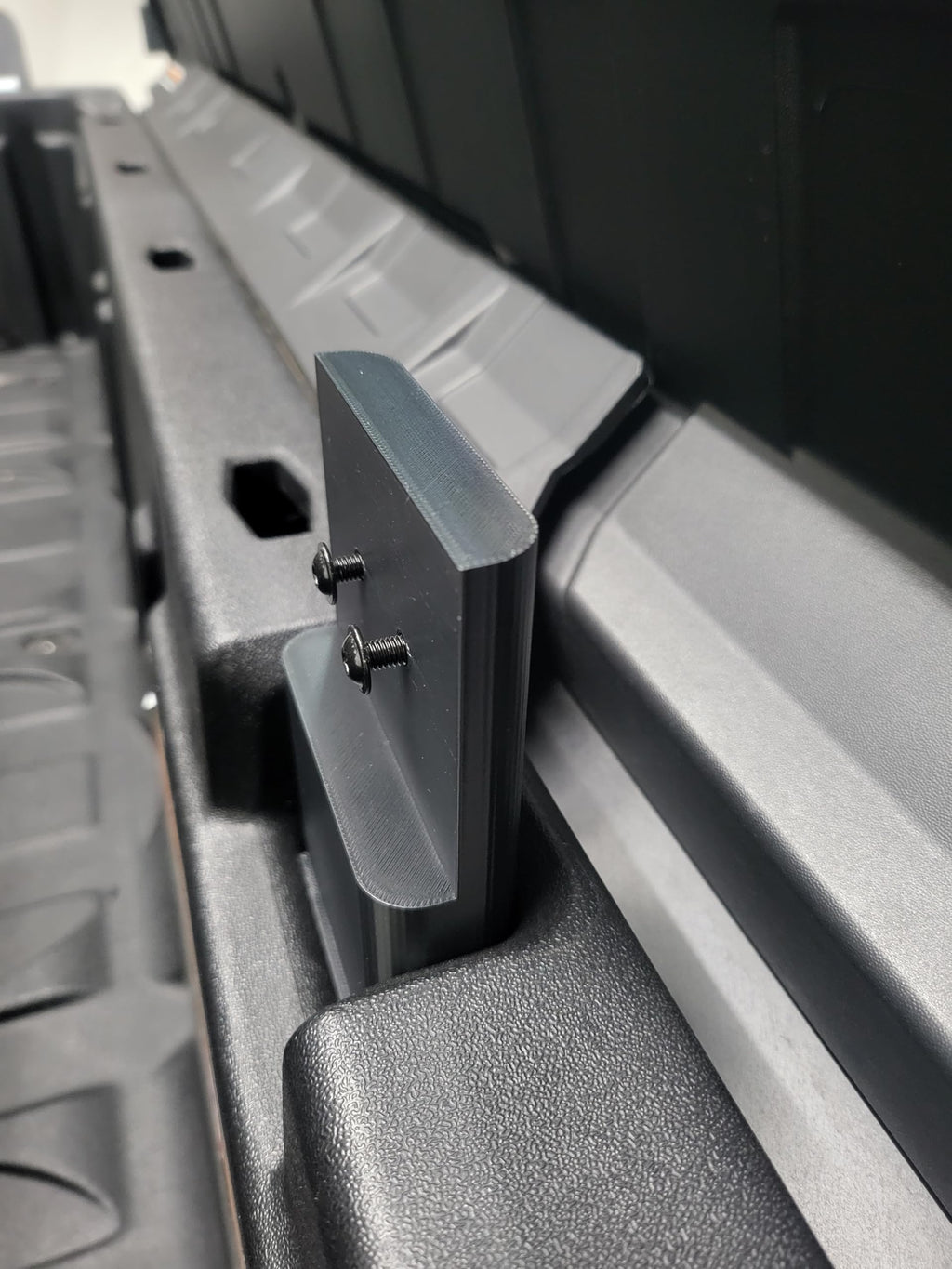 Triangle Mount Slow Moving Mount for Can-Am Defender, Black Plastic, Heavy-Duty Vehicle Safety Accessory