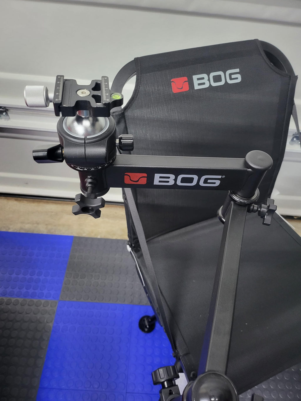 Ball Head Conversion for BOG DeathGrip 360 Chair, ARCA Compatible, w/Deathgrip arca Adapter Plate