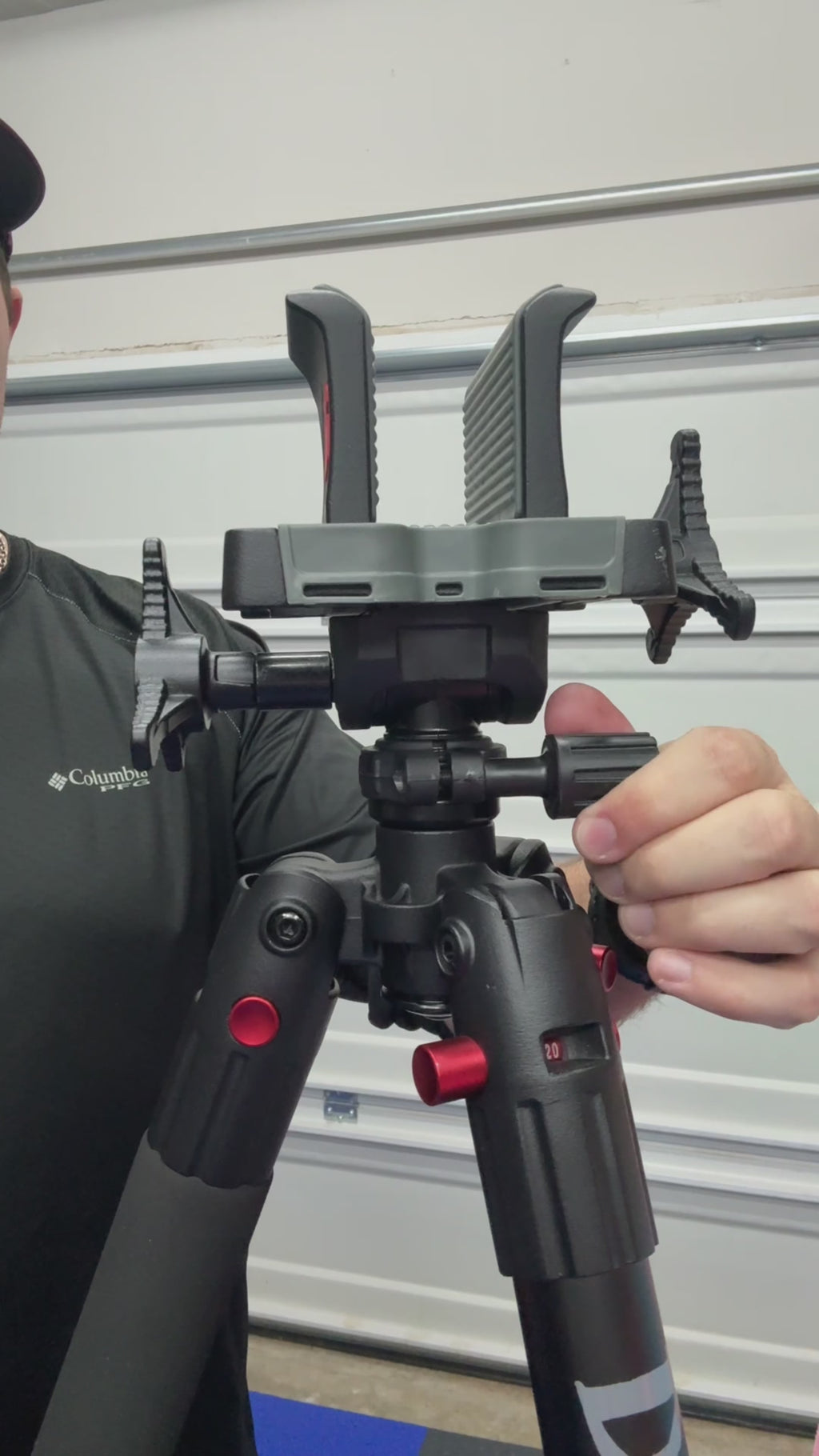 Bog Death Grip Tripod Conversion Ball Head Adapter Kit W/Arca Adapter - 3/8 Inch