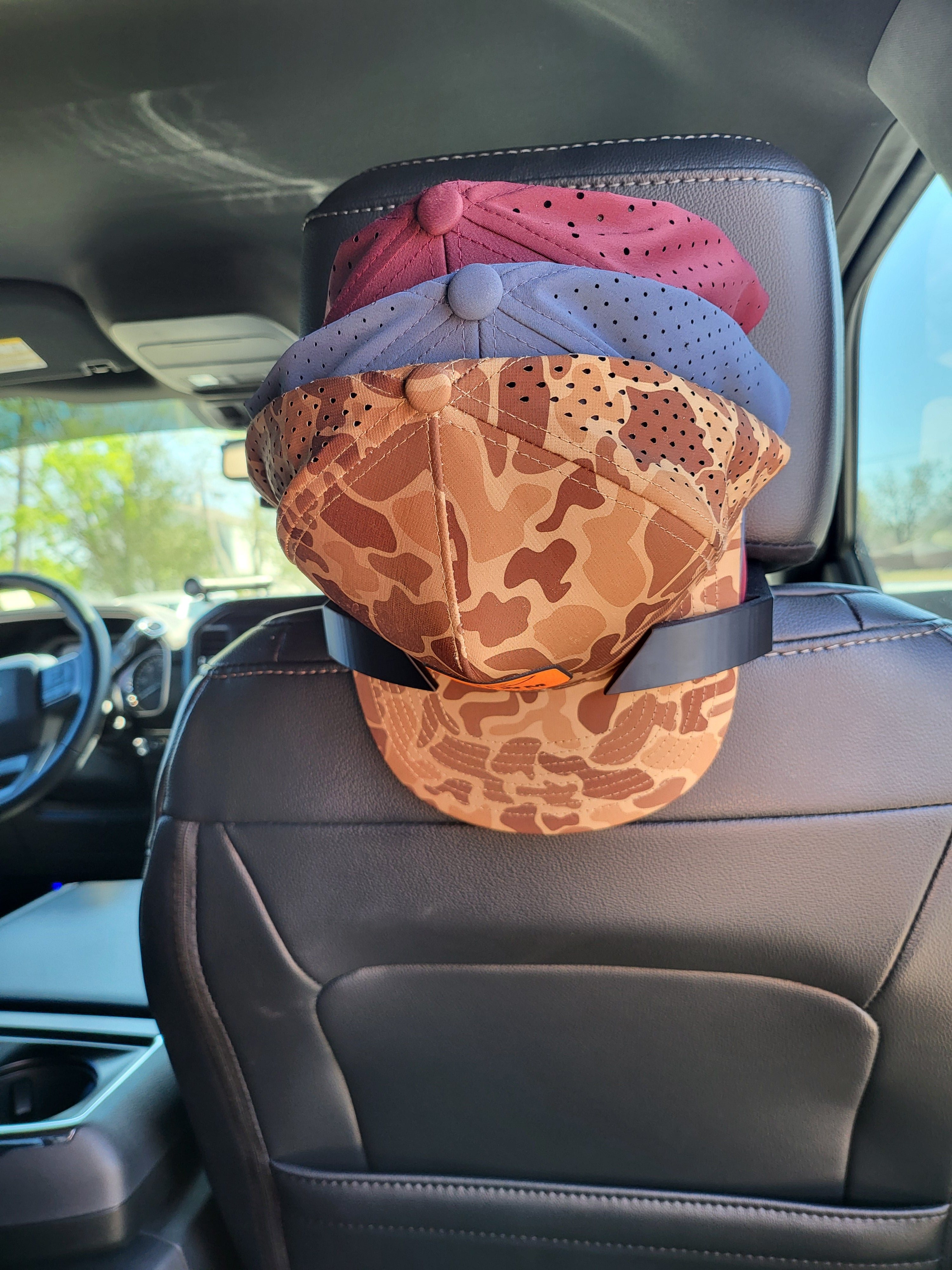 CabCap — Headrest Hat Holder (Patent Pending)