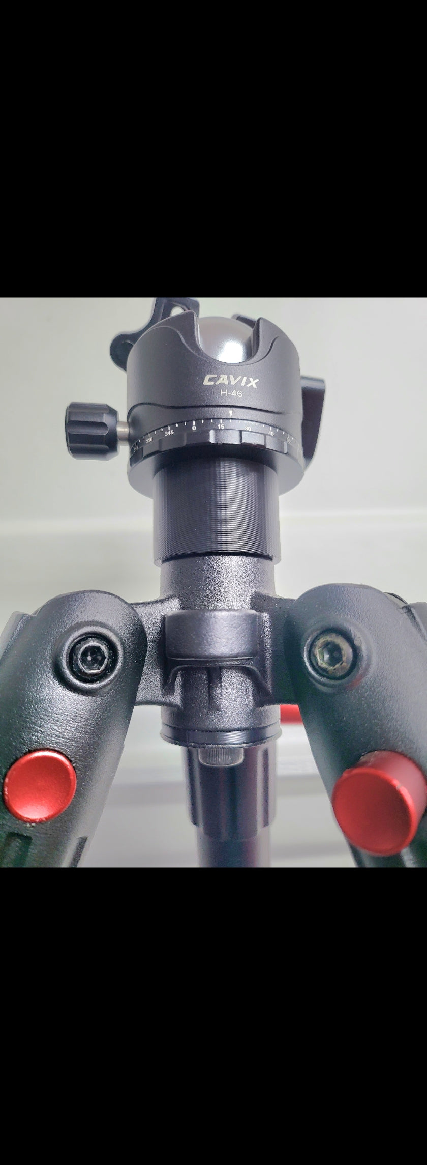 SPWM Bog Deathgrip Tripod Ball Head Conversion with 1 inch Riser